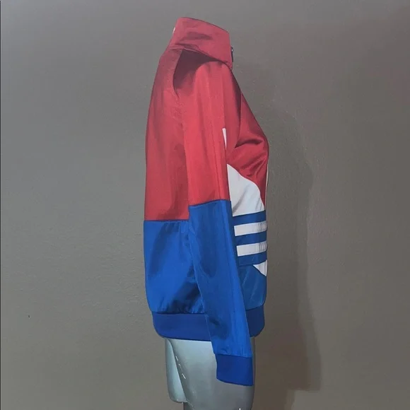 Adidas Men's Red and Blue Lightweight Jacket - Picture 4 of 13